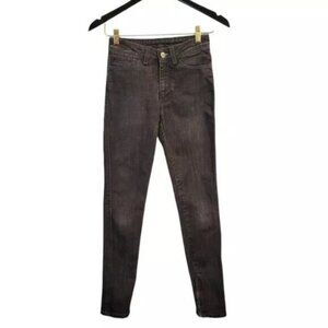 Ksubi | Spray on Pre loved Black Mid Rise Skinny Jeans Ankle Zipper